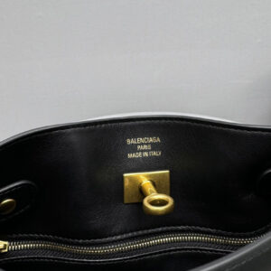 Balenciaga Bel Air Small Hobo Bag Black